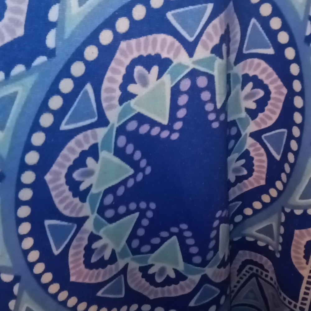 Larger circle beach towel